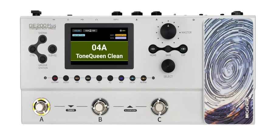 Mooer GE200 PLUS Amp Modeling & Multi Effects